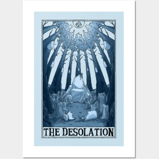 The Desolation Tarotesque (light) Posters and Art